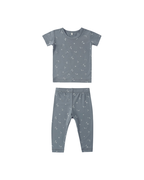 Bamboo Short Sleeve Pajama Set (Starlight)