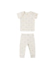 Ribbed Short Sleeve Tee + Legging Set (Dinos)
