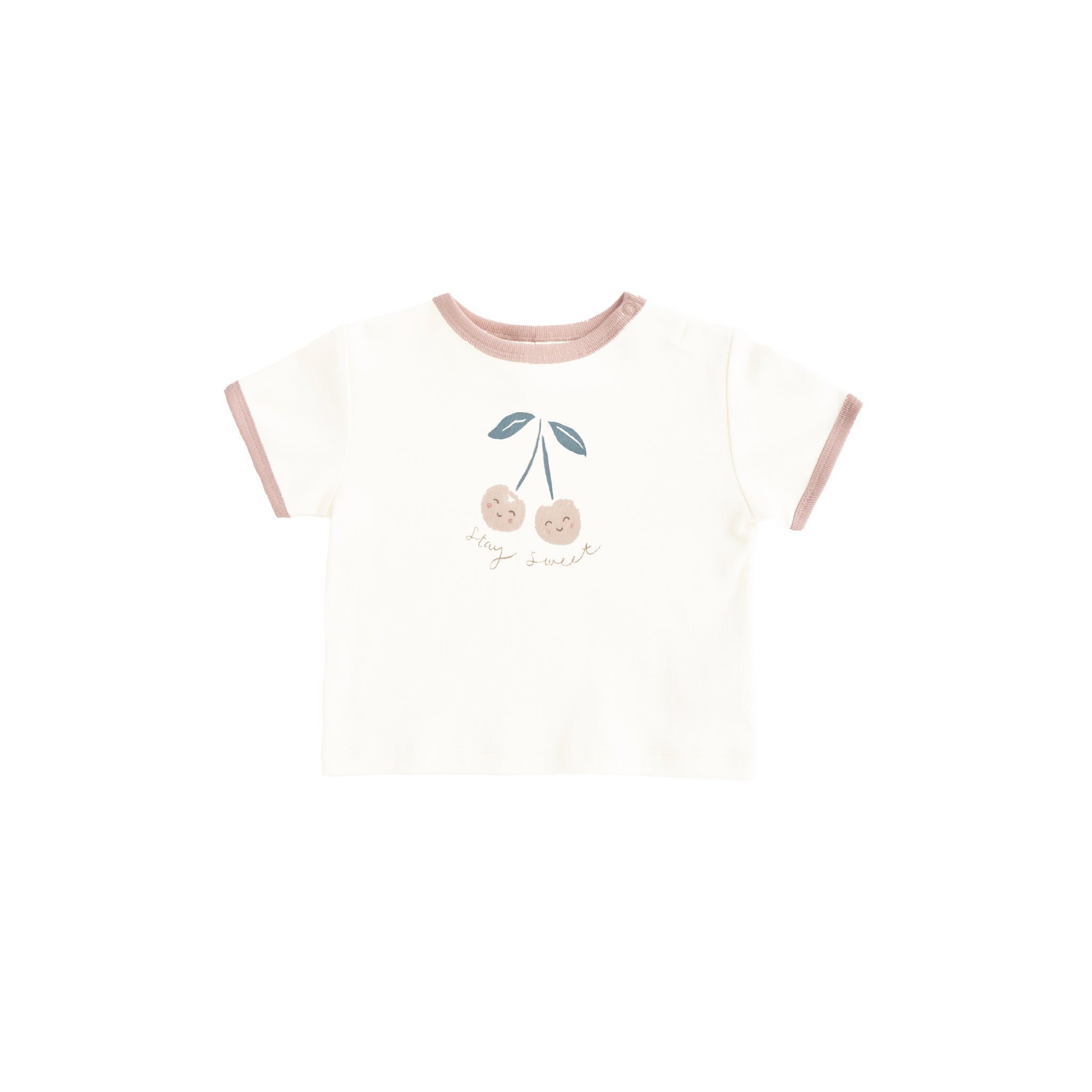Ringer Tee (Cherry)