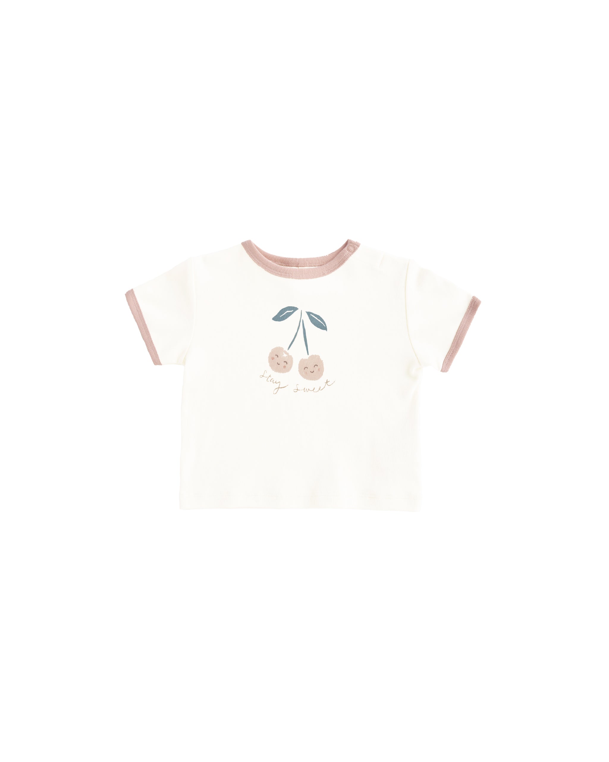 Ringer Tee (Cherry)
