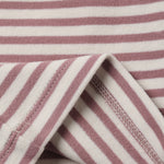 Ruffle Cozy Set (Mulberry Stripe)
