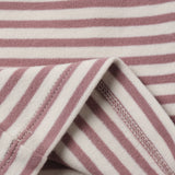 Ruffle Cozy Set (Mulberry Stripe)