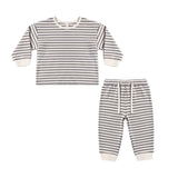 Cozy Set (Slate Stripe)