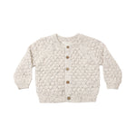 Bubble Knit Cardigan (Natural Confetti)