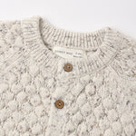 Bubble Knit Cardigan (Natural Confetti)