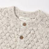 Bubble Knit Cardigan (Natural Confetti)