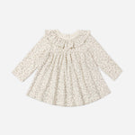 Ruffle Collar Jersey Dress (Floret)