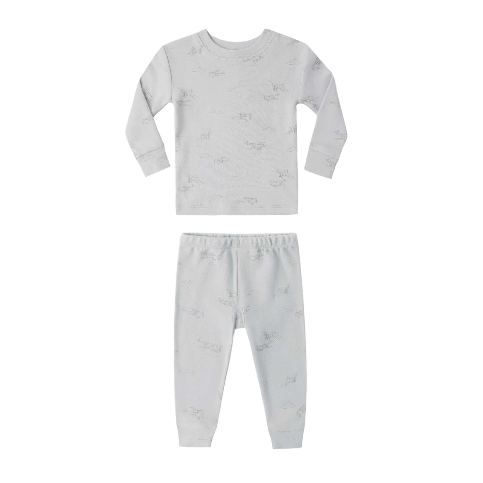 Jersey Pajama Set (Airplane)
