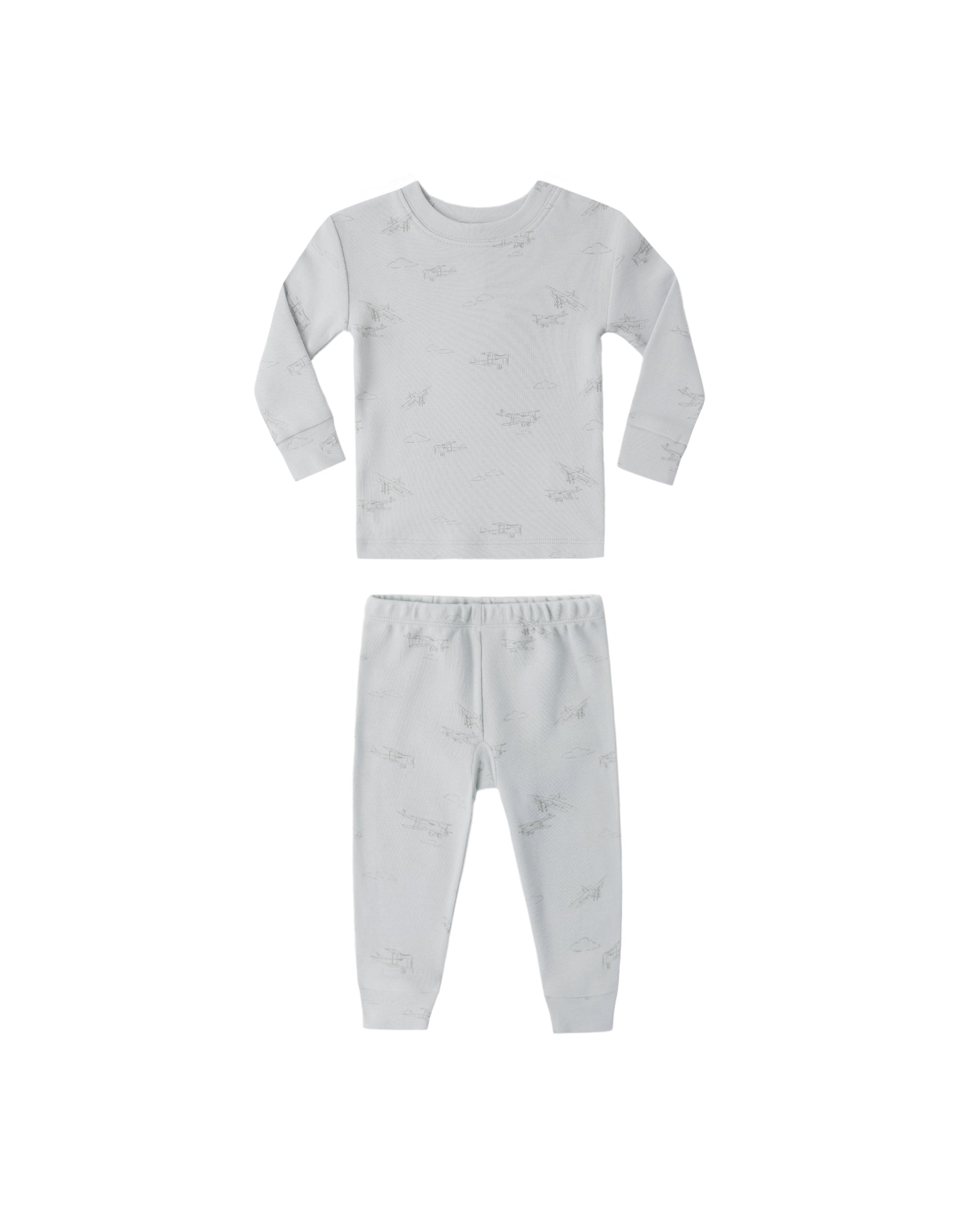 Jersey Pajama Set (Airplane)