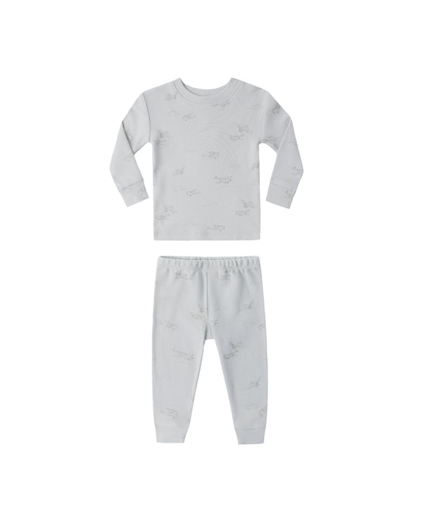 Jersey Pajama Set (Airplane)