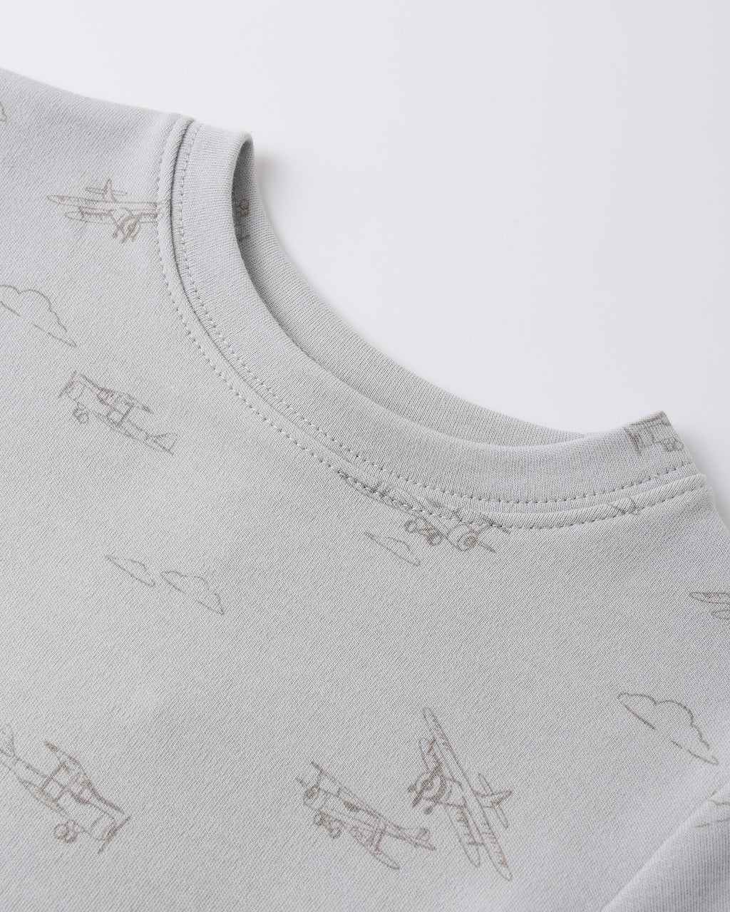 Jersey Pajama Set (Airplane)