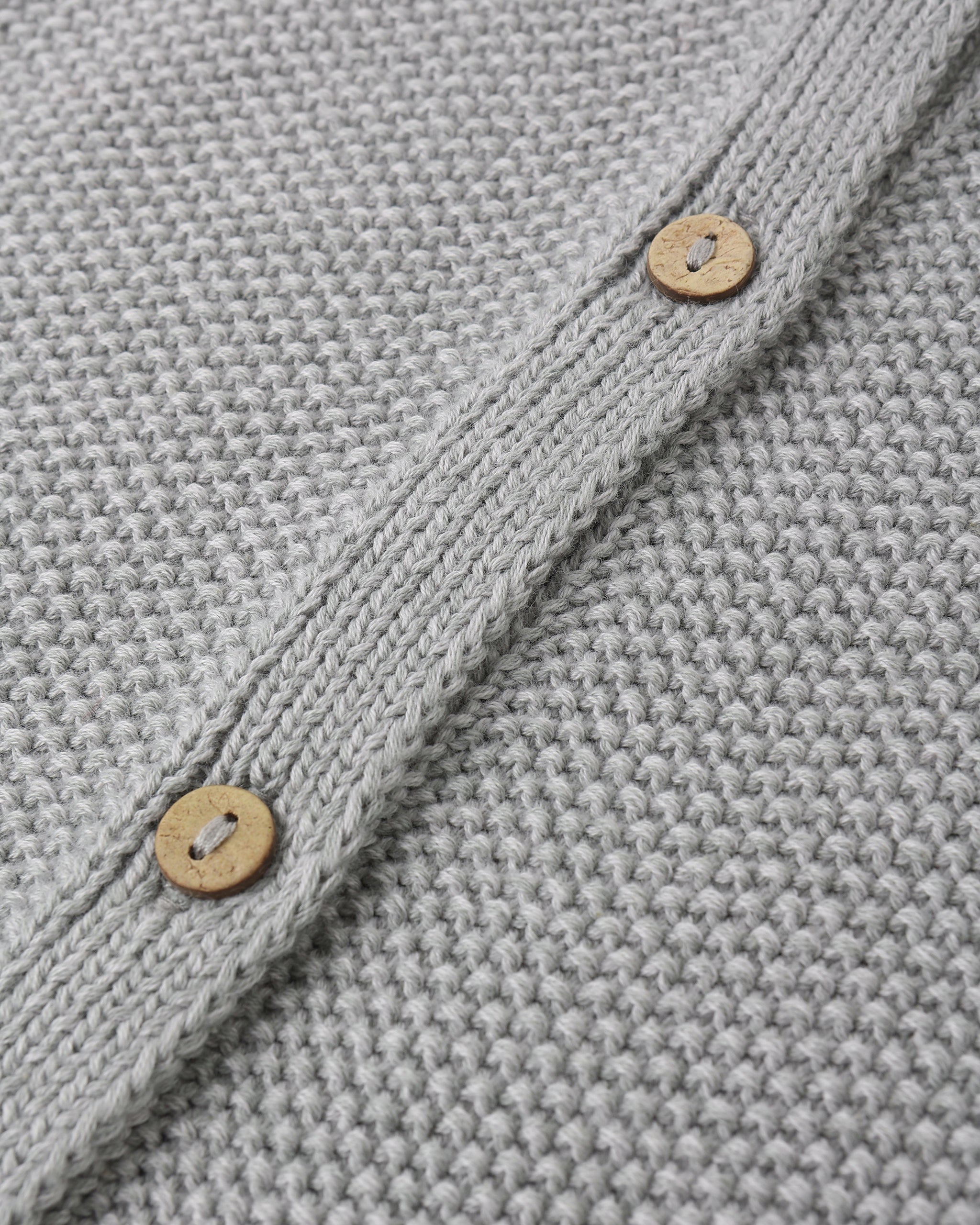 Knit Jumpsuit (Heathered Sky)