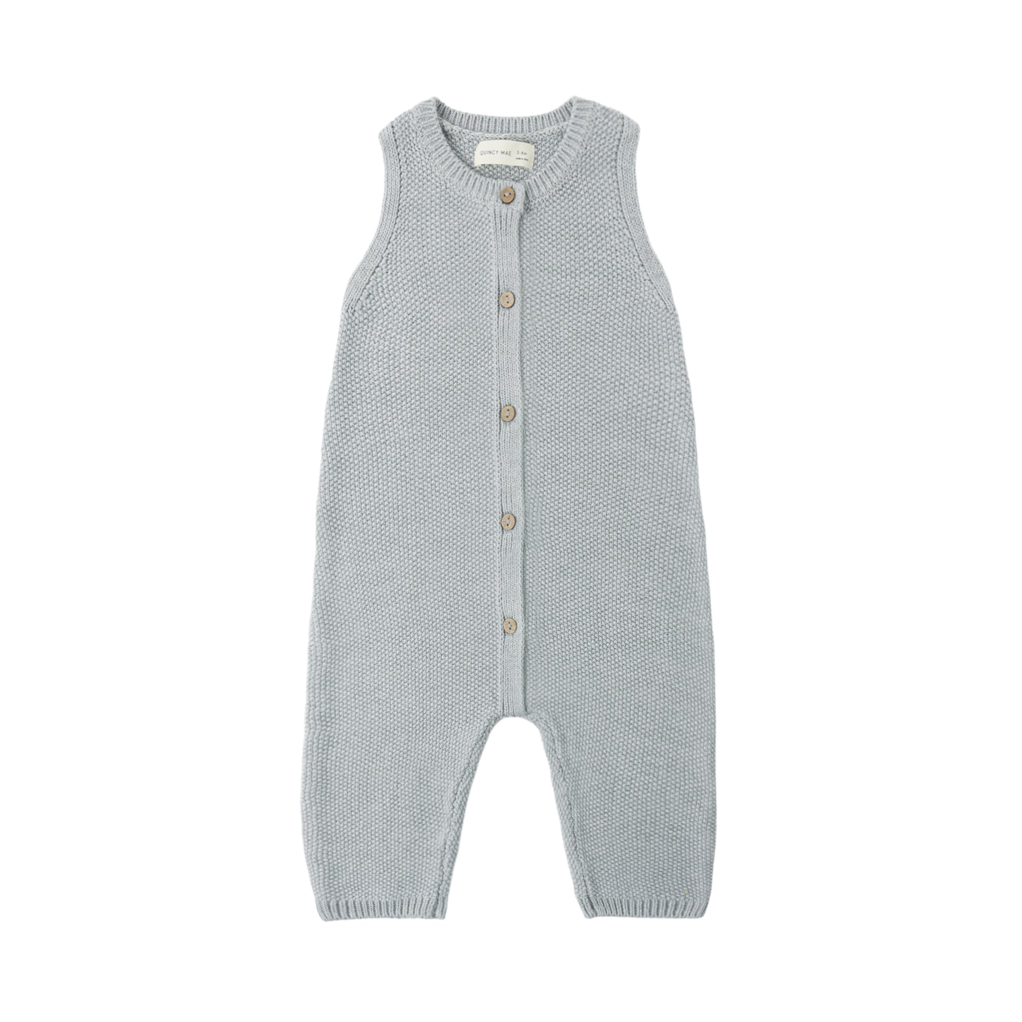 Knit Jumpsuit (Heathered Sky)
