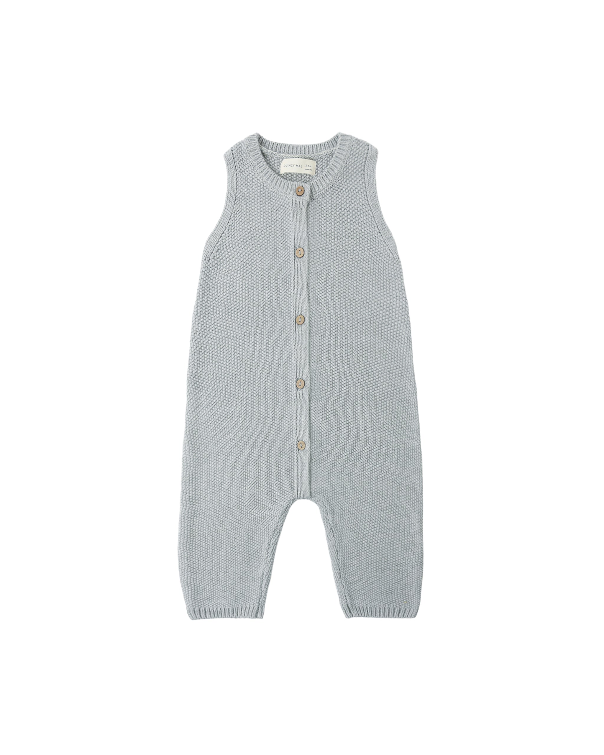 Knit Jumpsuit (Heathered Sky)