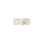 Waffle Knotted Headband (Mauve Ditsy)