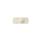 Waffle Knotted Headband (Mauve Ditsy)