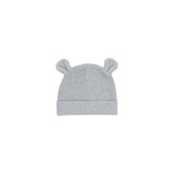 Baby Bear Beanie (Heathered Dusty Blue)