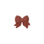 Crochet Bow (Cranberry)