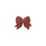 Crochet Bow (Cranberry)