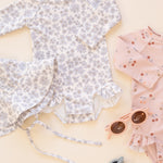 Sun Hat (Blue Floral)