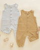 Waffle Jumpsuit (Sky Stripe)