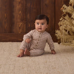 Woven Jumpsuit (Christmas Plaid)