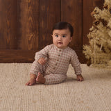 Woven Jumpsuit (Christmas Plaid)