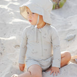 Long Sleeve One-Piece Rashguard (Palm)