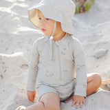 Long Sleeve One-Piece Rashguard (Palm)