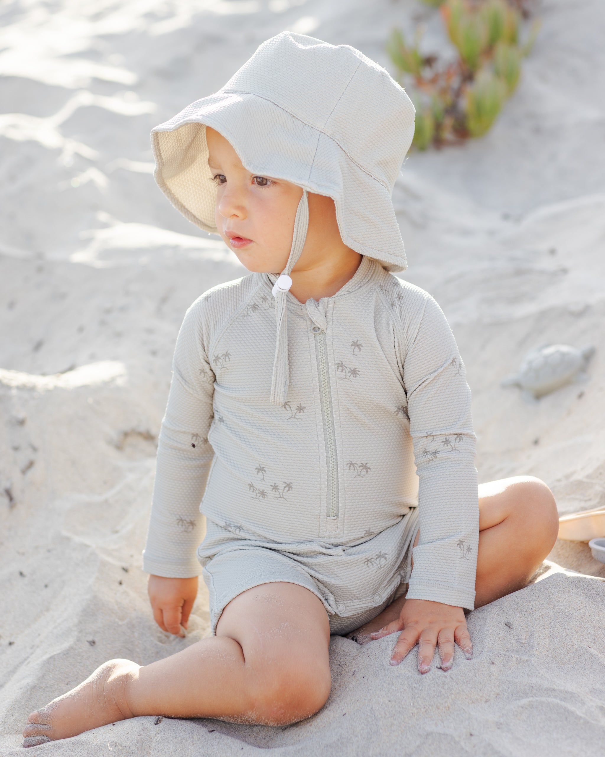 Long Sleeve One-Piece Rashguard (Palm)