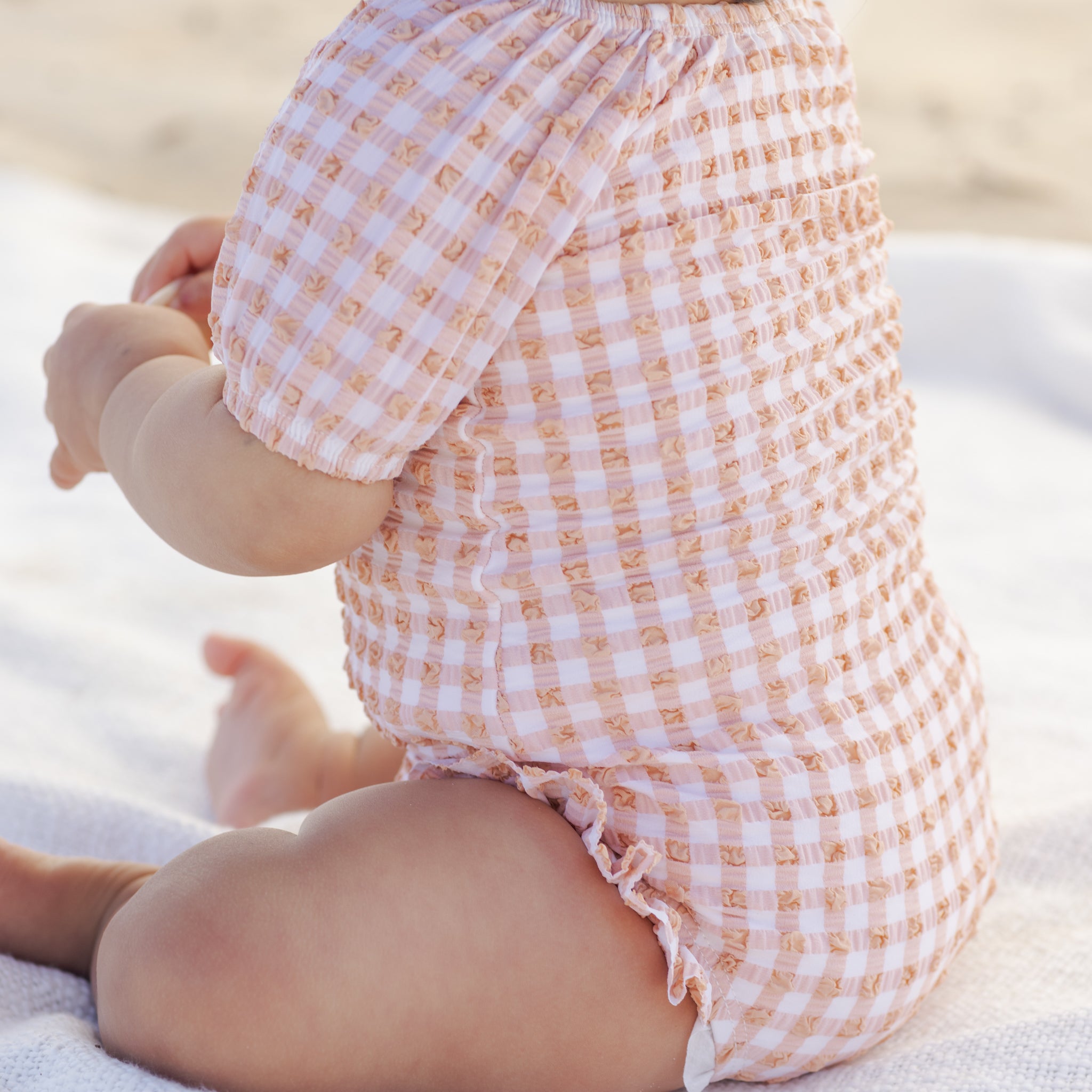 Catalina One-Piece (Melon Check)