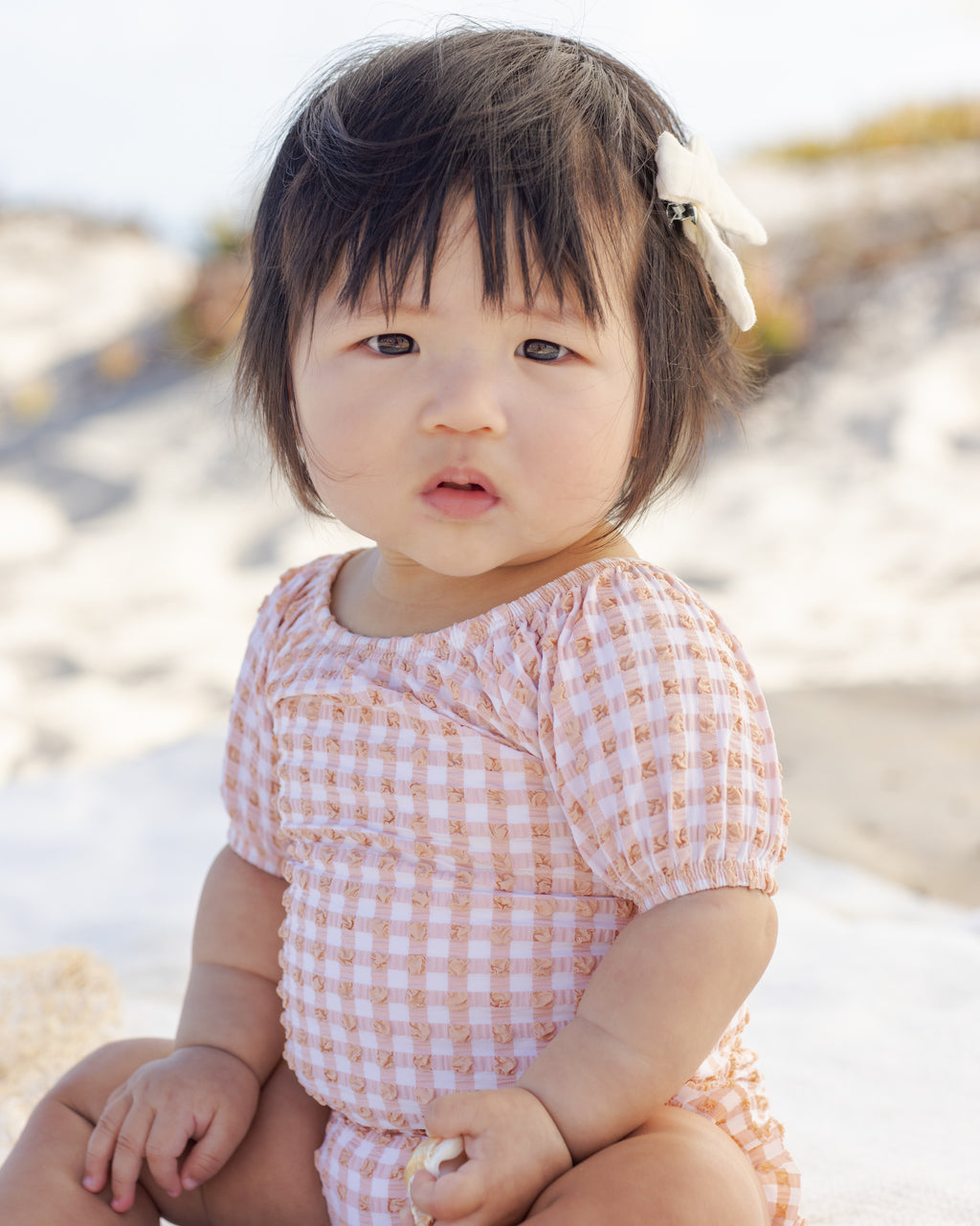 Catalina One-Piece (Melon Check)