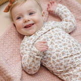 Bamboo Baby Gown + Hat Set (Wildflower)