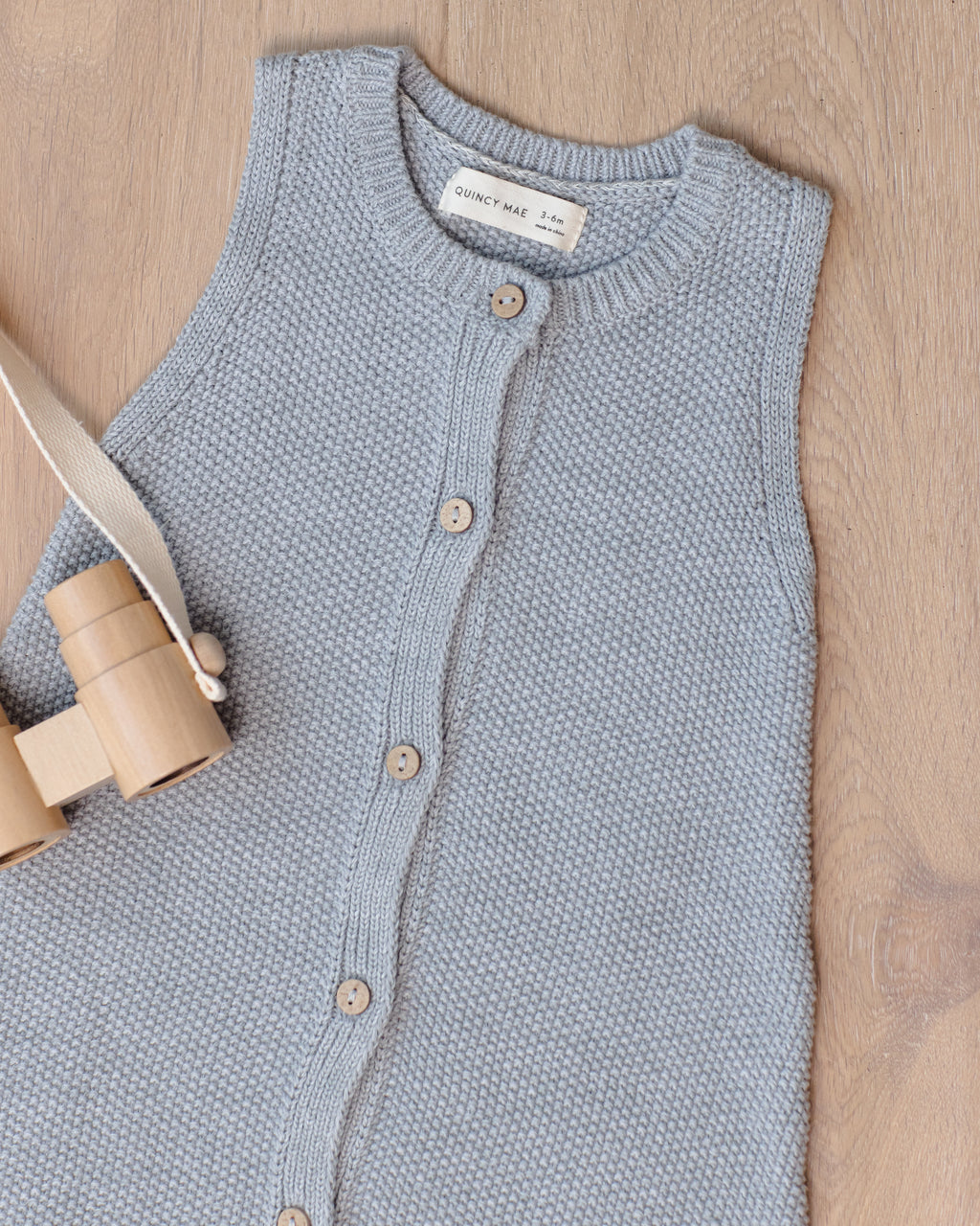 Knit Jumpsuit (Heathered Sky)