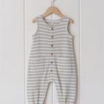 Waffle Jumpsuit (Sky Stripe)