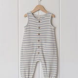 Waffle Jumpsuit (Sky Stripe)