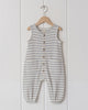 Waffle Jumpsuit (Sky Stripe)
