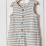 Waffle Jumpsuit (Sky Stripe)