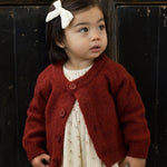 Fuzzy Cardigan (Ruby)