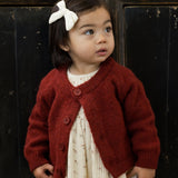 Fuzzy Cardigan (Ruby)