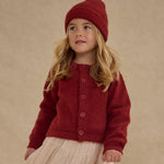 Fuzzy Cardigan (Ruby)