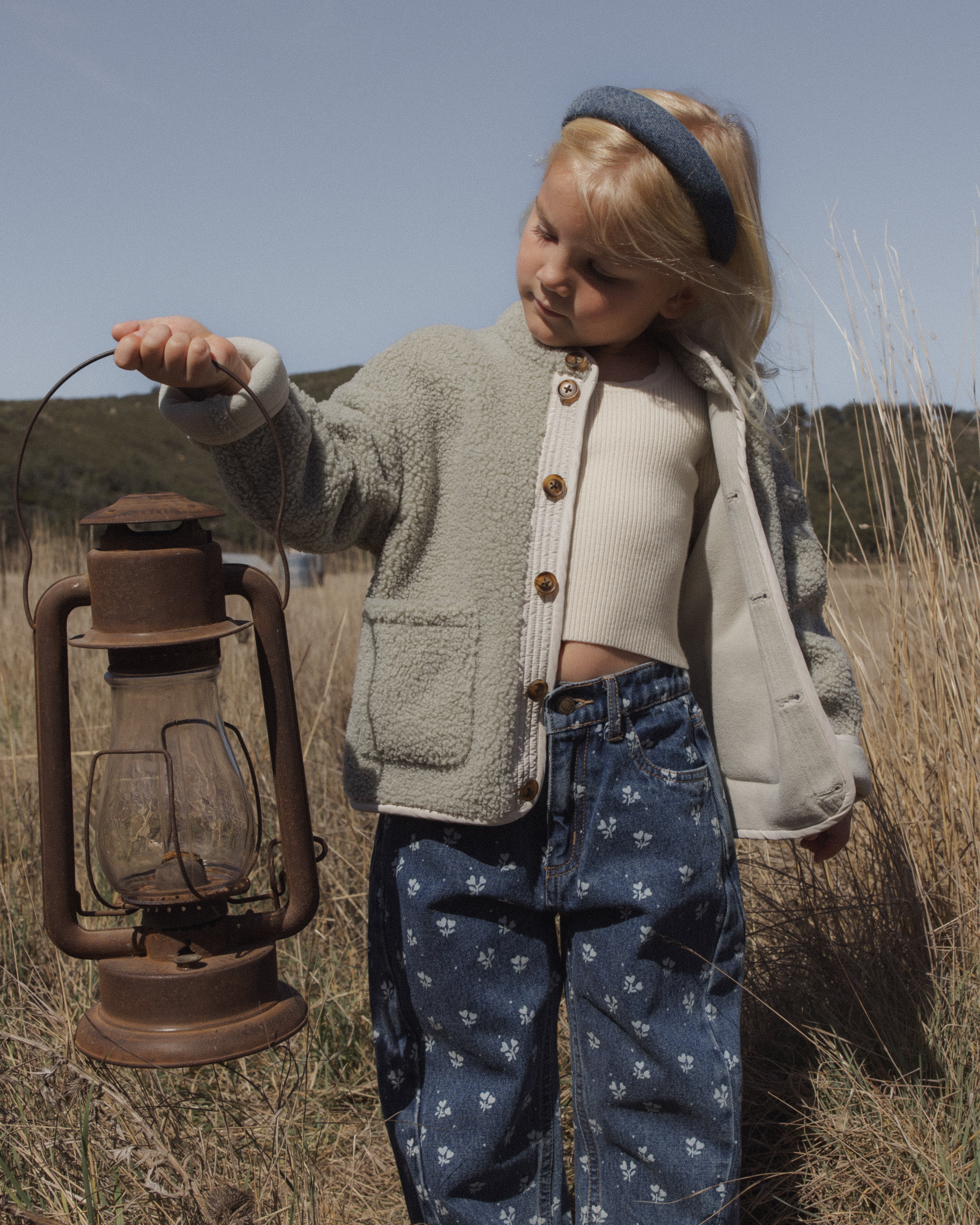 Barrel Pant (Heart Ditsy)