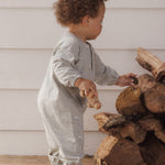 Henley Jumpsuit (Mushrooms)