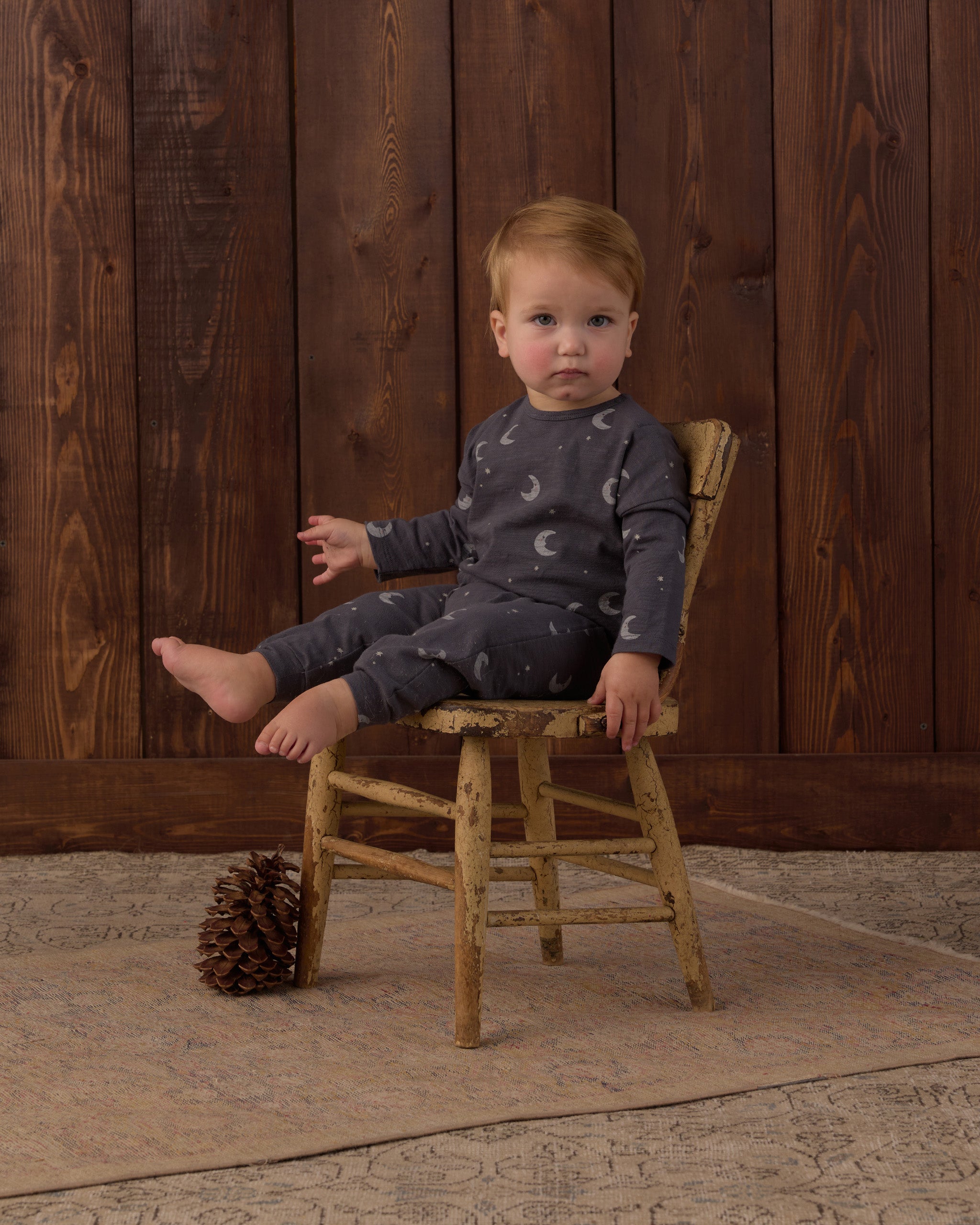 Long Sleeve Tee + Pant Set (Moons)