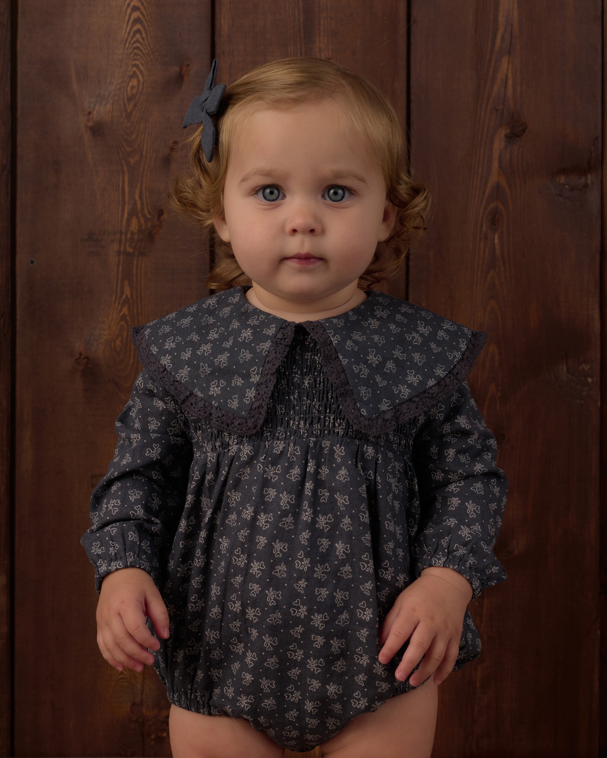 Fern Romper (Heart Ditsy)