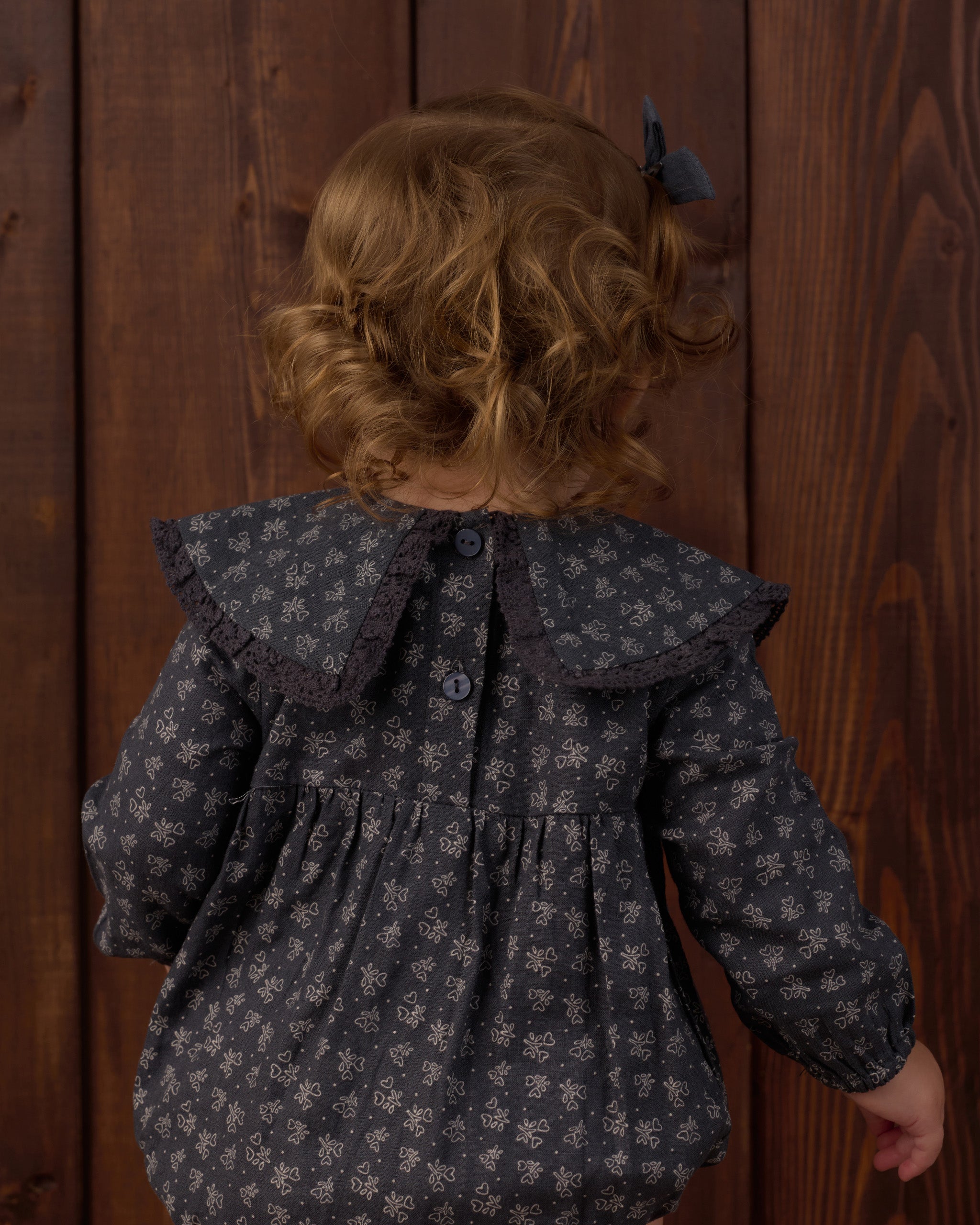 Fern Romper (Heart Ditsy)