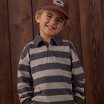 Rugby Polo (Sage Stripe)