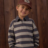 Rugby Polo (Sage Stripe)
