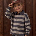 Rugby Polo (Sage Stripe)