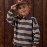 Rugby Polo (Sage Stripe)